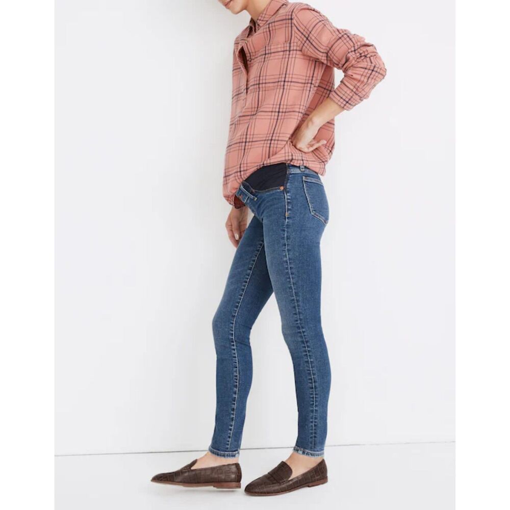 Madewell NWT Maternity Side-Panel Skinny Jeans Size 24